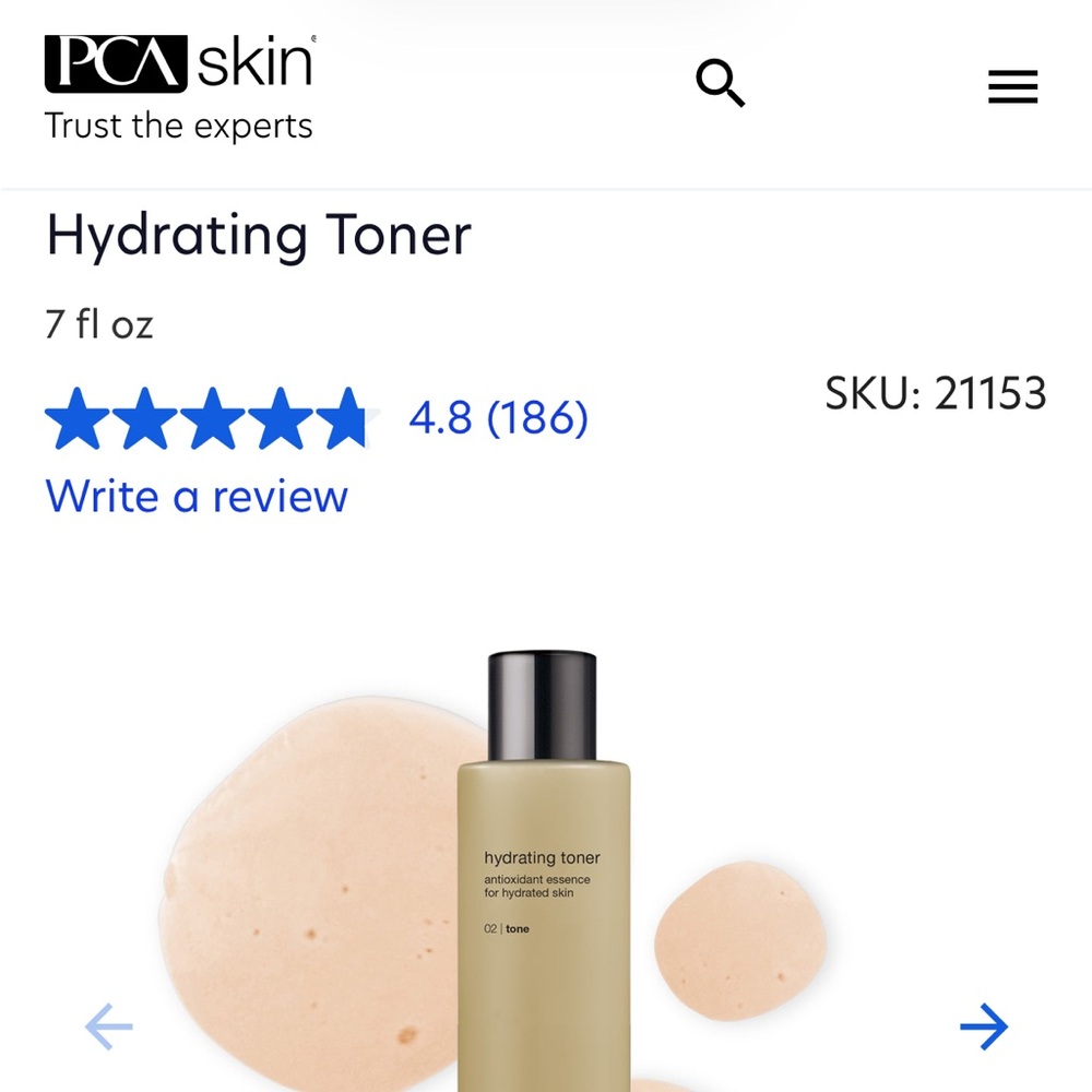 PCA Skin Hydrating Toner